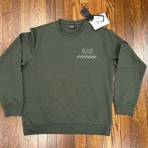 Emporio Armani Military Green  Sweatshirt-3XL (Rare size!)- Holiday Sale